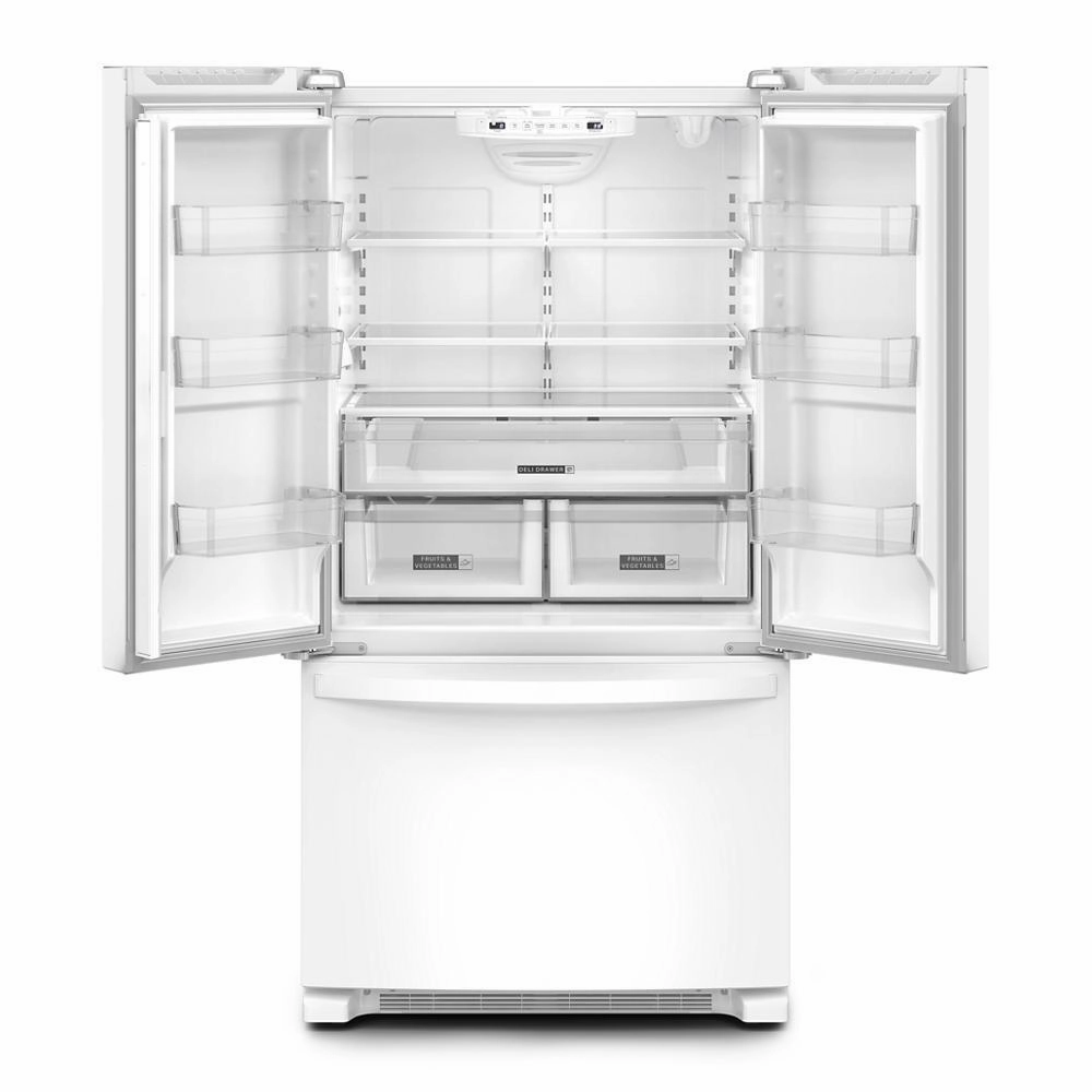 Whirlpool WRFF3236RW Whirlpool? Full-Depth French Door Bottom Mount Refrigerator