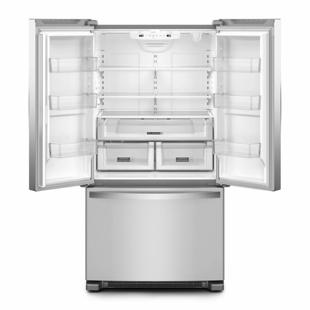 Whirlpool WRFF3236RZ Whirlpool? Full-Depth French Door Bottom Mount Refrigerator