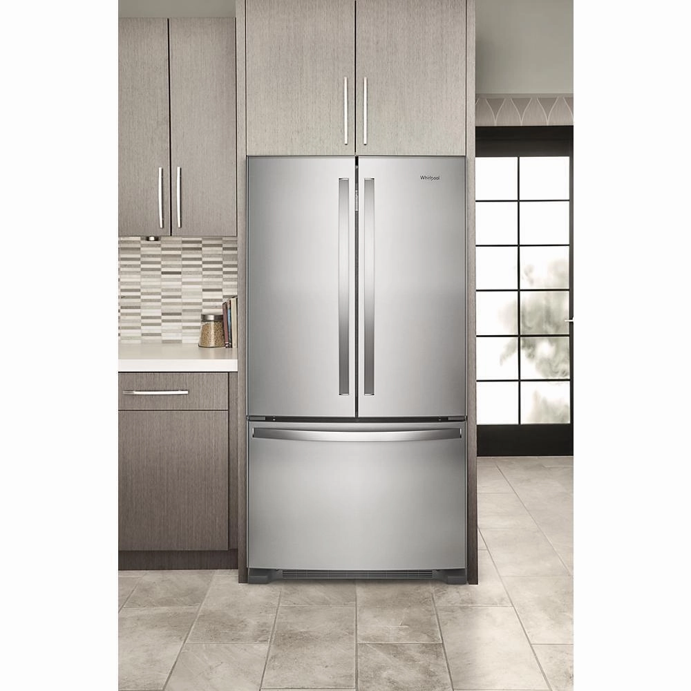 Whirlpool WRFF3236RZ Whirlpool? Full-Depth French Door Bottom Mount Refrigerator