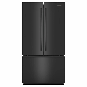 Whirlpool WRFF3336SB 36-Inch French Door Refrigerator With Interior Water Dispenser - 31 Cu. Ft. Freestanding Refrigerators freestanding fridge freezer combo