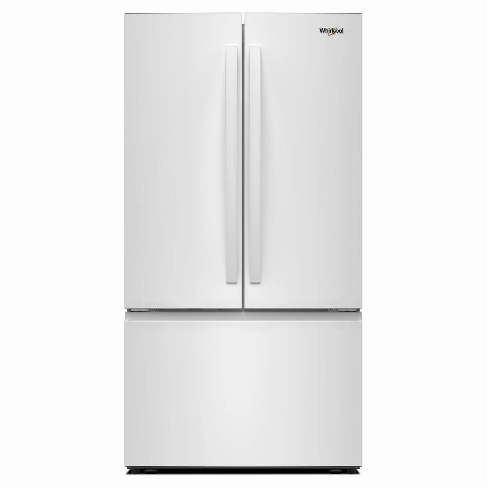 Whirlpool WRFF3336SW 36-Inch French Door Refrigerator With Interior Water Dispenser - 31 Cu. Ft. Freestanding Refrigerators freestanding fridge freezer combo