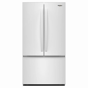 Whirlpool WRFF3336SW 36-Inch French Door Refrigerator With Interior Water Dispenser - 31 Cu. Ft. Freestanding Refrigerators freestanding fridge freezer combo