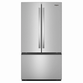 Whirlpool WRFF3336SZ 36-Inch French Door Refrigerator With Interior Water Dispenser - 31 Cu. Ft. Freestanding Refrigerators freestanding fridge freezer combo