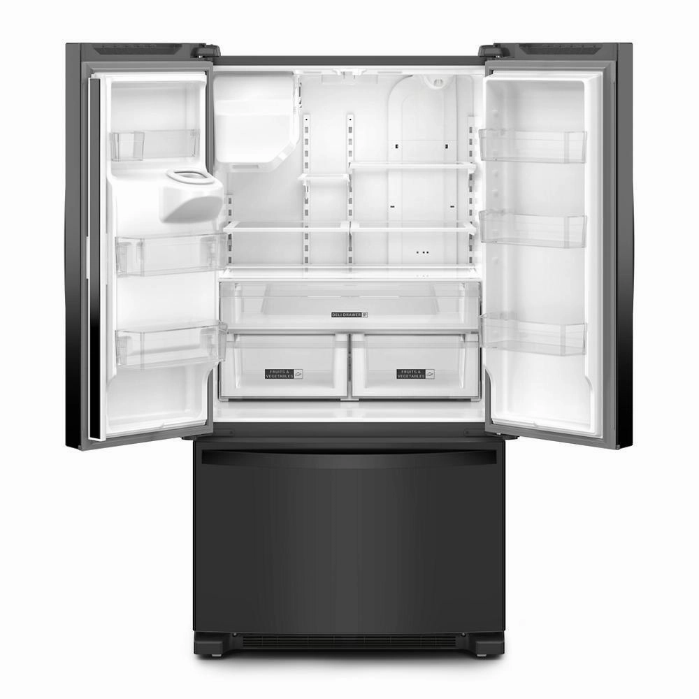 Whirlpool WRFF3436RB Whirlpool? 36-Inch Wide French Door Bottom Mount Refrigerator