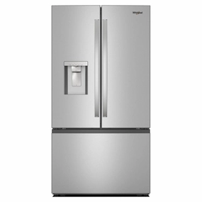 Whirlpool WRFF3536SZ 36-Inch French Door Refrigerator With In-Door Water And Ice Maker - 30 Cu. Ft. Freestanding Refrigerators freestanding fridge freezer combo