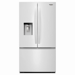 Whirlpool WRFF3736SW 36-Inch French Door Refrigerator With Dual Ice Makers - 30 Cu. Ft. Freestanding Refrigerators freestanding fridge freezer combo