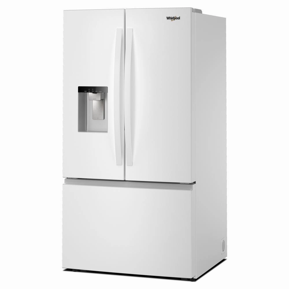 Whirlpool WRFF3736SW 36-Inch French Door Refrigerator With Dual Ice Makers - 30 Cu. Ft.