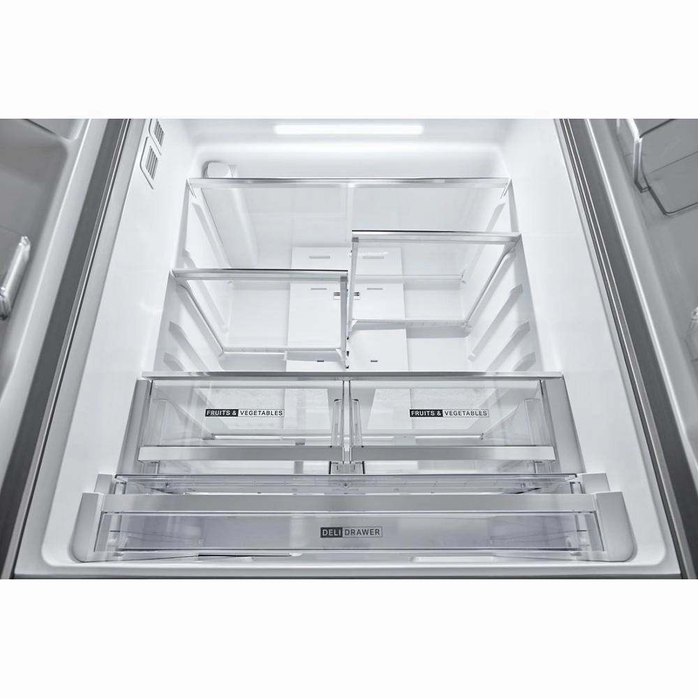 Whirlpool WRFF3736SZ 36-Inch French Door Refrigerator With Dual Ice Makers - 30 Cu. Ft.