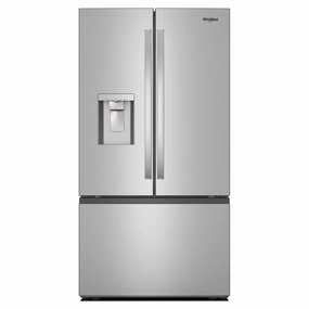 Whirlpool WRFF3736SZ 36-Inch French Door Refrigerator With Dual Ice Makers - 30 Cu. Ft. Freestanding Refrigerators freestanding fridge freezer combo
