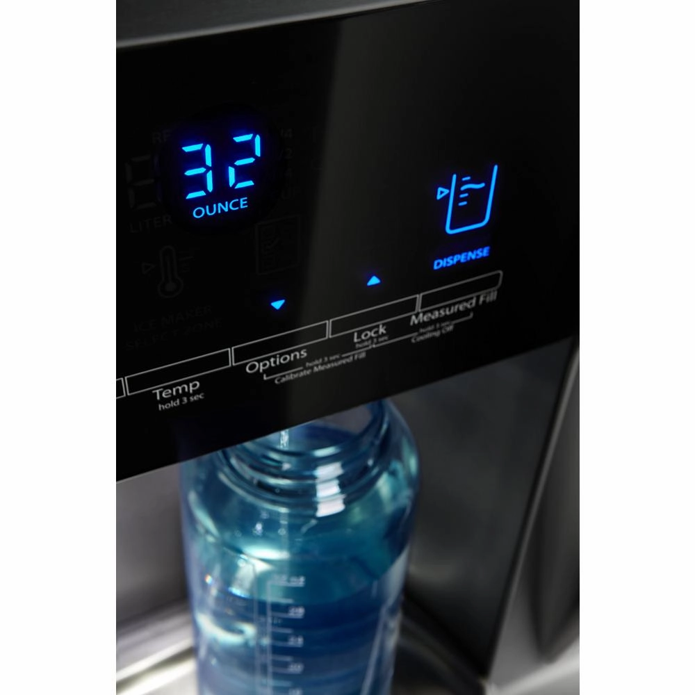 Whirlpool WRFF5333PV 33-Inch Wide French Door Refrigerator - 22 Cu. Ft.