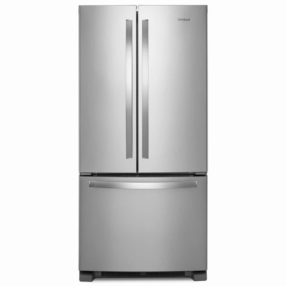 Whirlpool WRFF5333PZ 33-Inch Wide French Door Refrigerator - 22 Cu. Ft. Freestanding Refrigerators freestanding fridge freezer combo