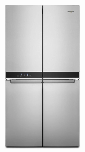 Whirlpool WRQA59CNKZ 36-Inch Wide Counter Depth 4 Door Refrigerator - 19.4 Cu. Ft. Freestanding Refrigerators freestanding fridge freezer combo