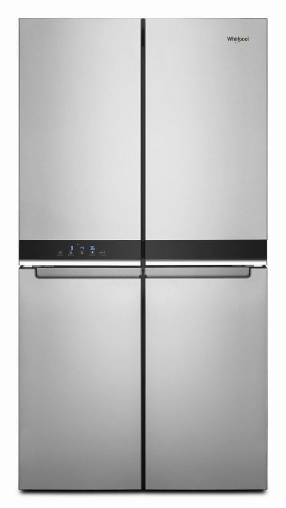 Whirlpool WRQA59CNKZ 36-Inch Wide Counter Depth 4 Door Refrigerator - 19.4 Cu. Ft. Freestanding Refrigerators freestanding fridge freezer combo
