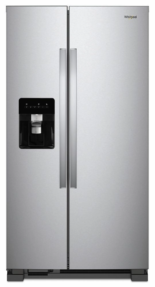 Whirlpool WRS311SDHM 33-Inch Wide Side-By-Side Refrigerator - 21 Cu. Ft. Freestanding Refrigerators freestanding fridge freezer combo
