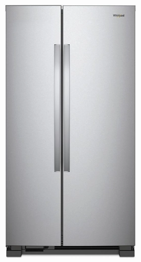 Whirlpool WRS312SNHM 33-Inch Wide Side-By-Side Refrigerator - 22 Cu. Ft. Freestanding Refrigerators freestanding fridge freezer combo