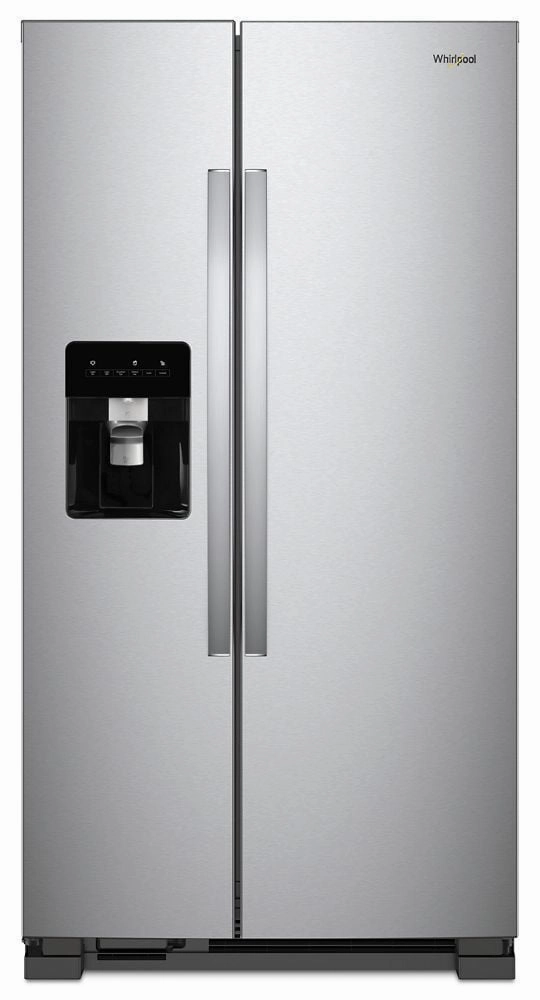 Whirlpool WRS315SDHM 36-Inch Wide Side-By-Side Refrigerator - 24 Cu. Ft. Freestanding Refrigerators freestanding fridge freezer combo