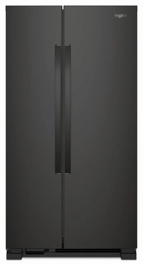 Whirlpool WRS315SNHB 36-Inch Wide Side-By-Side Refrigerator - 25 Cu. Ft. Freestanding Refrigerators freestanding fridge freezer combo