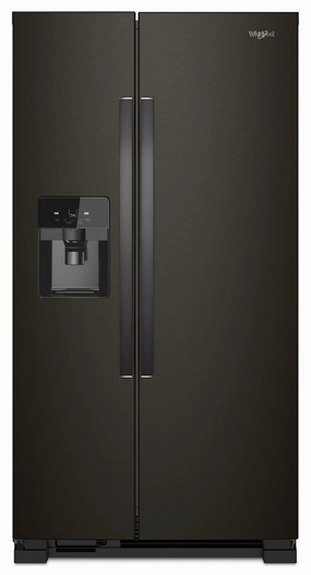 Whirlpool WRS321SDHV 33-Inch Wide Side-By-Side Refrigerator - 21 Cu. Ft. Freestanding Refrigerators freestanding fridge freezer combo