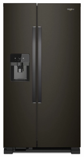 Whirlpool WRS325SDHV 36-Inch Wide Side-By-Side Refrigerator - 25 Cu. Ft. Freestanding Refrigerators freestanding fridge freezer combo