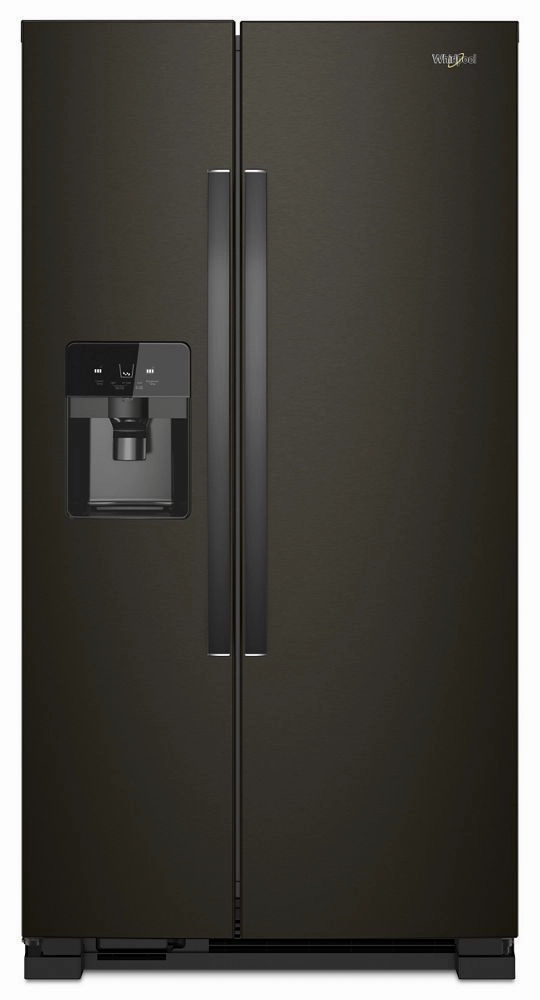 Whirlpool WRS555SIHV 36-Inch Wide Side-By-Side Refrigerator - 25 Cu. Ft. Freestanding Refrigerators freestanding fridge freezer combo