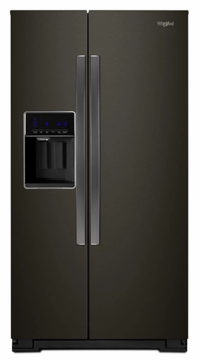 Whirlpool WRS571CIHV 36-Inch Wide Counter Depth Side-By-Side Refrigerator - 21 Cu. Ft. Freestanding Refrigerators freestanding fridge freezer combo