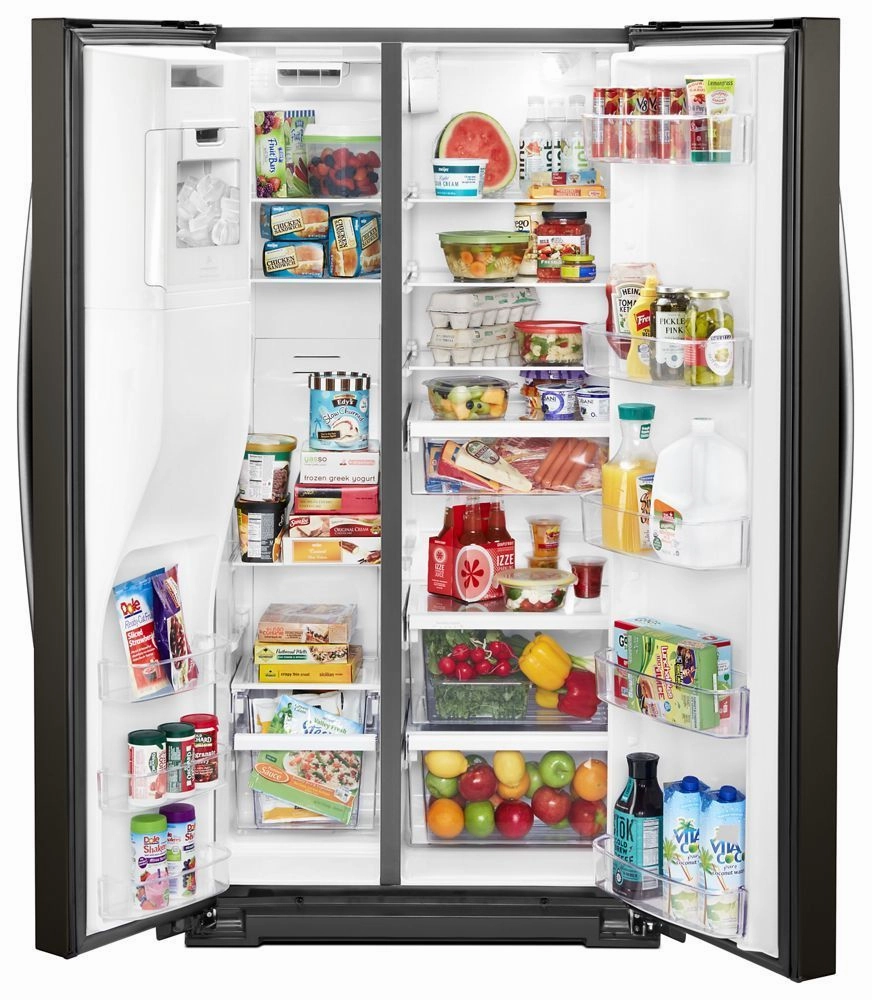 Whirlpool WRS571CIHV 36-Inch Wide Counter Depth Side-By-Side Refrigerator - 21 Cu. Ft.