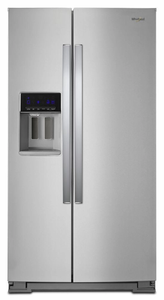 Whirlpool WRS571CIHZ 36-Inch Wide Counter Depth Side-By-Side Refrigerator - 21 Cu. Ft. Freestanding Refrigerators freestanding fridge freezer combo