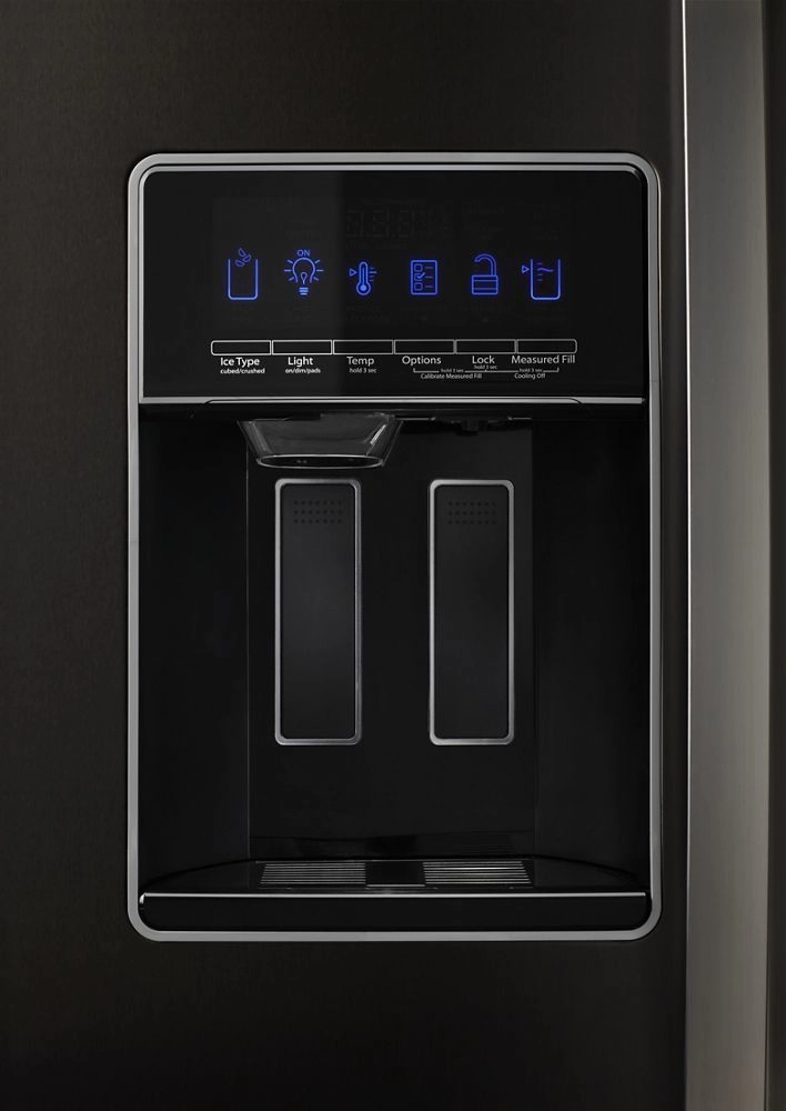 Whirlpool WRS588FIHV 36-Inch Wide Side-By-Side Refrigerator - 28 Cu. Ft.
