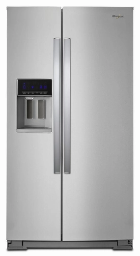 Whirlpool WRS588FIHZ 36-Inch Wide Side-By-Side Refrigerator - 28 Cu. Ft. Freestanding Refrigerators freestanding fridge freezer combo