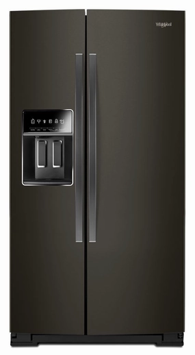 Whirlpool WRS973CIHV 36-Inch Wide Side-By-Side Counter Depth Refrigerator - 23 Cu. Ft. Freestanding Refrigerators freestanding fridge freezer combo