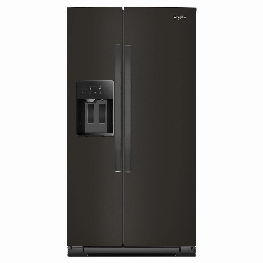 Whirlpool WRSC5536RV 36-Inch Wide Side-By-Side Refrigerator - 21 Cu. Ft. Freestanding Refrigerators freestanding fridge freezer combo