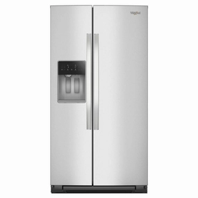 Whirlpool WRSF5536RZ 36-Inch Wide Side-By-Side Refrigerator - 28 Cu. Ft. Freestanding Refrigerators freestanding fridge freezer combo