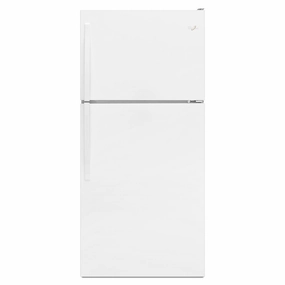 Whirlpool WRT108FFDW 30-Inch Wide Top Freezer Refrigerator - 18 Cu. Ft. Freestanding Refrigerators freestanding fridge freezer combo