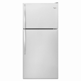 Whirlpool WRT138FFDM 30-Inch Wide Top Freezer Refrigerator - 18 Cu. Ft. Freestanding Refrigerators freestanding fridge freezer combo