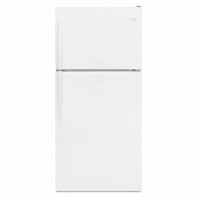 Whirlpool WRT138FFDW 30-Inch Wide Top Freezer Refrigerator - 18 Cu. Ft. Freestanding Refrigerators freestanding fridge freezer combo