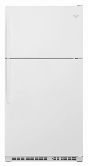 Whirlpool WRT311FZDW 33-Inch Wide Top Freezer Refrigerator - 20 Cu. Ft. Freestanding Refrigerators freestanding fridge freezer combo