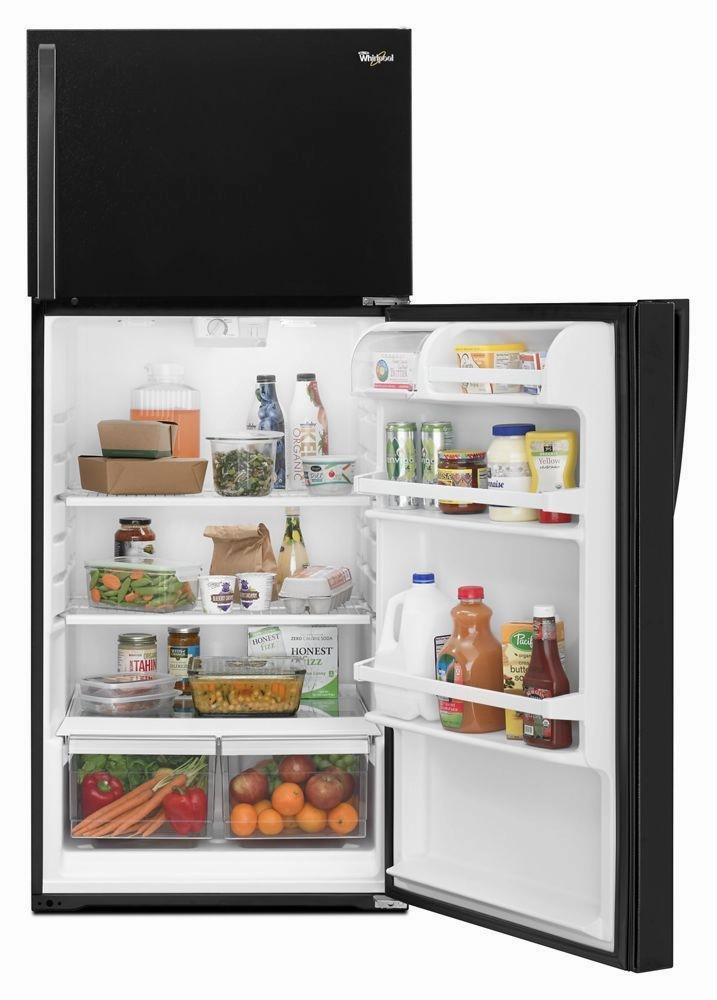 Whirlpool WRT314TFDB 28-Inch Wide Top Freezer Refrigerator - 14 Cu. Ft.