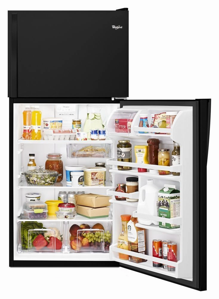 Whirlpool WRT318FZDB 30-Inch Wide Top Freezer Refrigerator - 18 Cu. Ft.