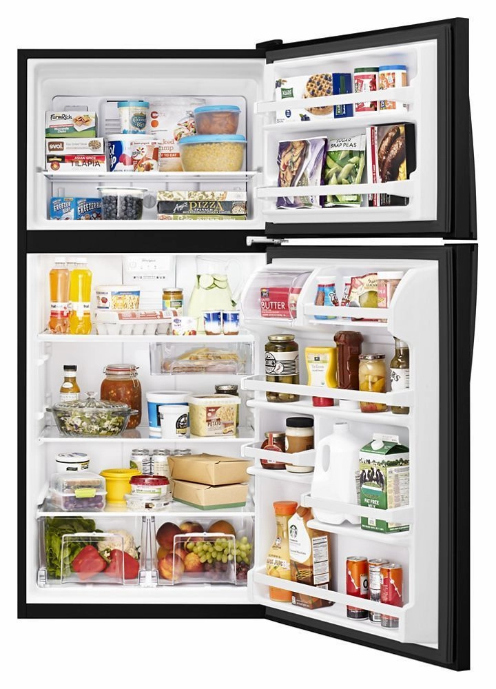 Whirlpool WRT318FZDB 30-Inch Wide Top Freezer Refrigerator - 18 Cu. Ft.