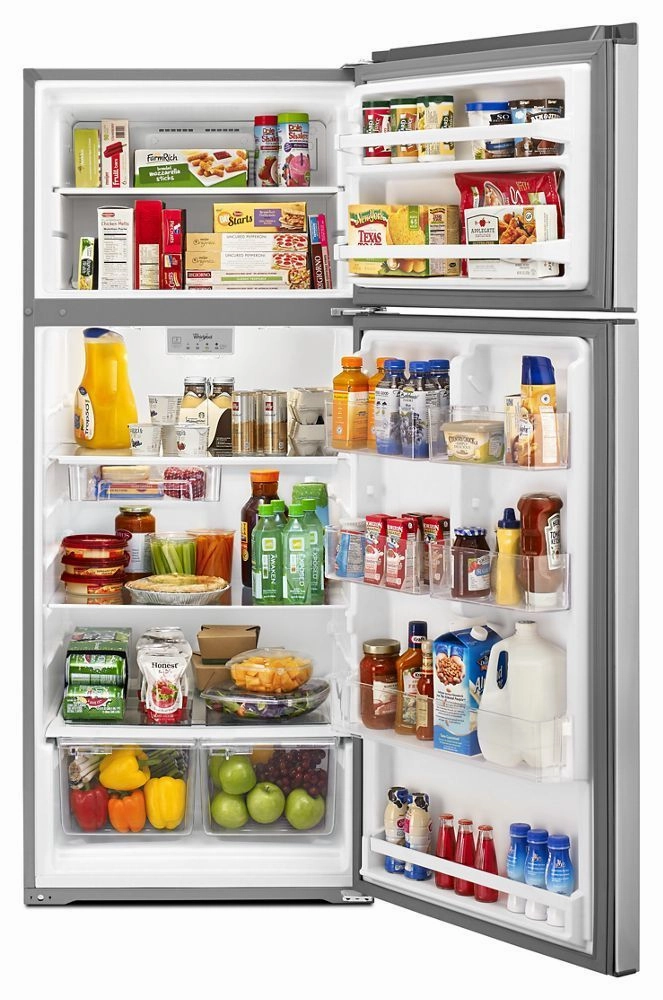 Whirlpool WRT518SZFG 28-Inch Wide Refrigerator Compatible With The Ez Connect Icemaker Kit - 18 Cu. Ft.
