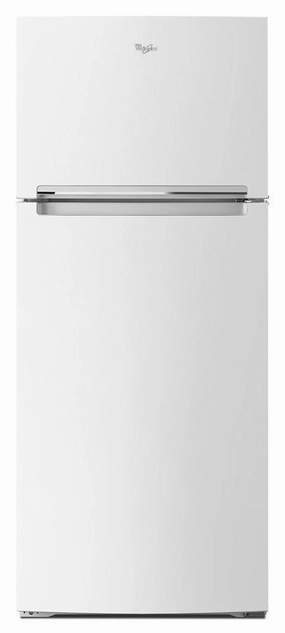 Whirlpool WRT518SZFW 28-Inch Wide Refrigerator Compatible With The Ez Connect Icemaker Kit - 18 Cu. Ft. Freestanding Refrigerators freestanding fridge freezer combo