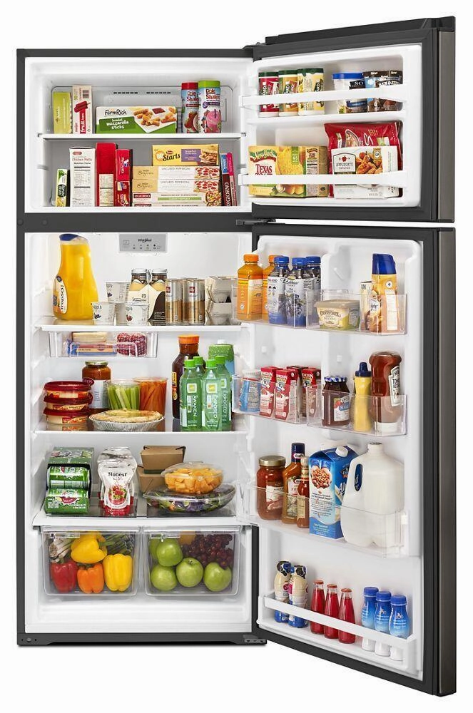 Whirlpool WRT518SZKV 28-Inch Wide Refrigerator Compatible With The Ez Connect Icemaker Kit - 18 Cu. Ft.