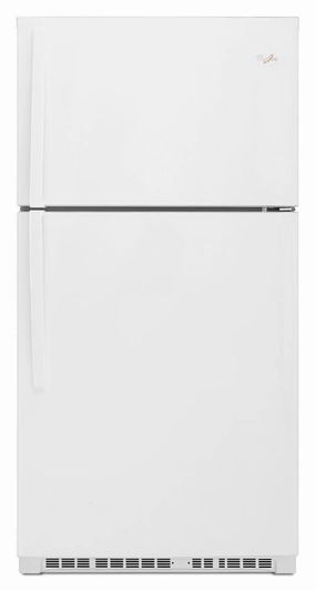 Whirlpool WRT541SZDW 33-Inch Wide Top Freezer Refrigerator - 21 Cu. Ft. Freestanding Refrigerators freestanding fridge freezer combo