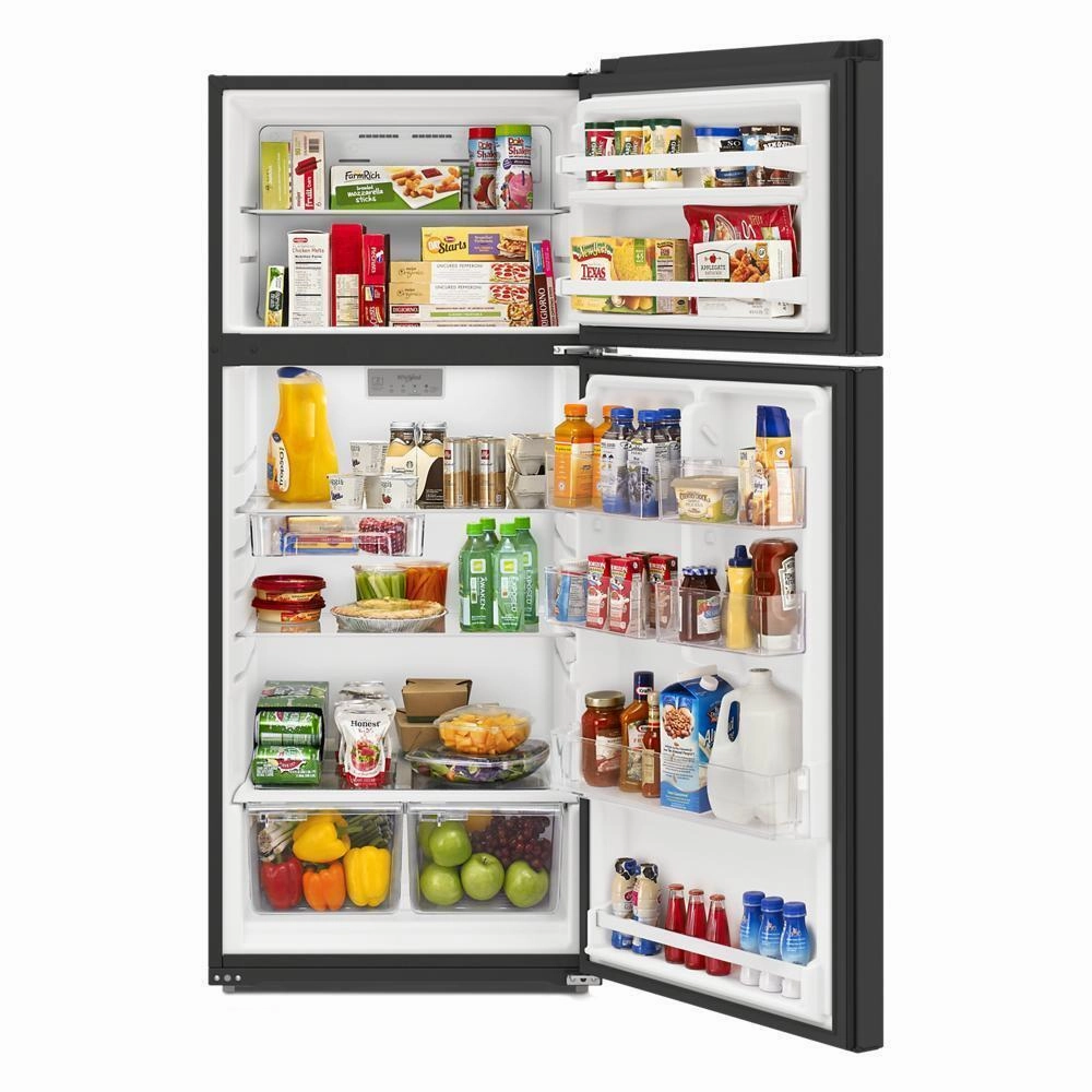 Whirlpool WRTX5328PB 28-Inch Wide Top-Freezer Refrigerator - 16.3 Cu. Ft.