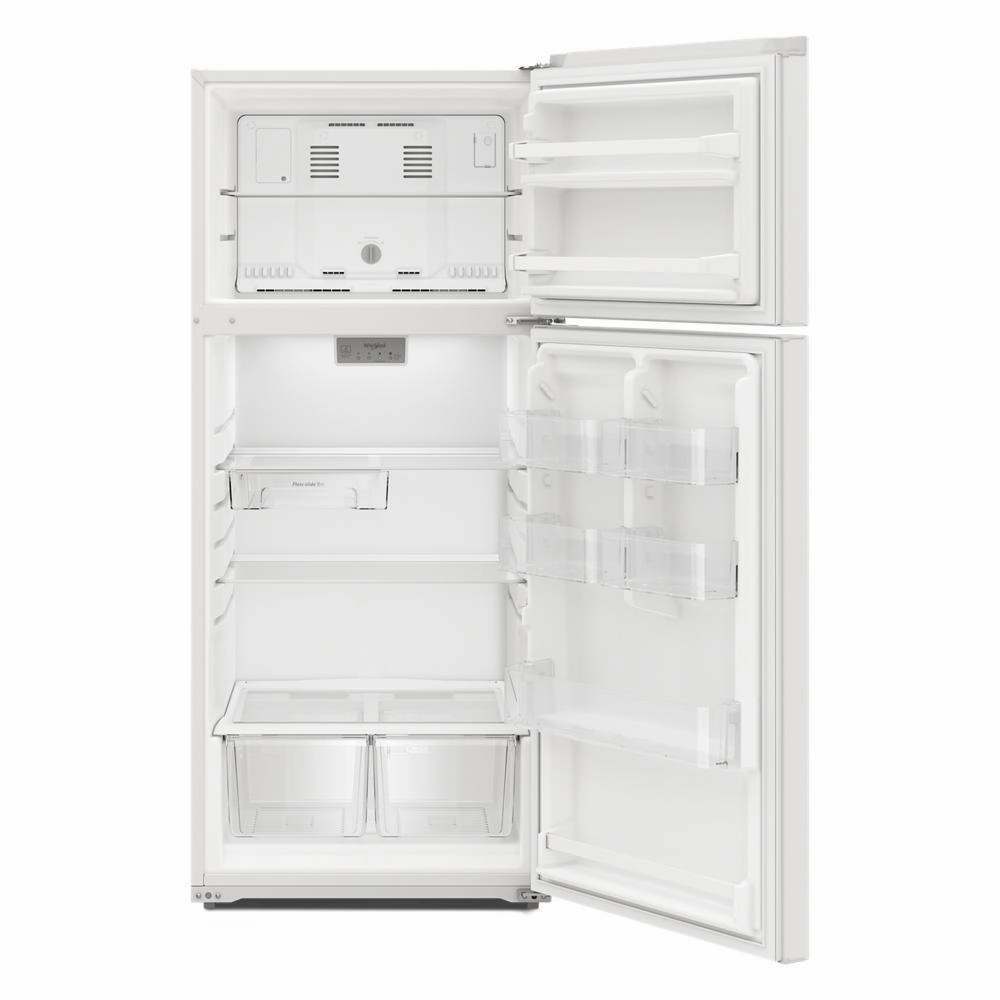 Whirlpool WRTX5328PW 28-Inch Wide Top-Freezer Refrigerator - 16.3 Cu. Ft.
