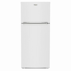 Whirlpool WRTX5328PW 28-Inch Wide Top-Freezer Refrigerator - 16.3 Cu. Ft. Freestanding Refrigerators freestanding fridge freezer combo