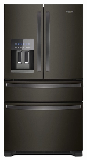 Whirlpool WRX735SDHV 36-Inch Wide French Door Refrigerator - 25 Cu. Ft. Freestanding Refrigerators freestanding fridge freezer combo
