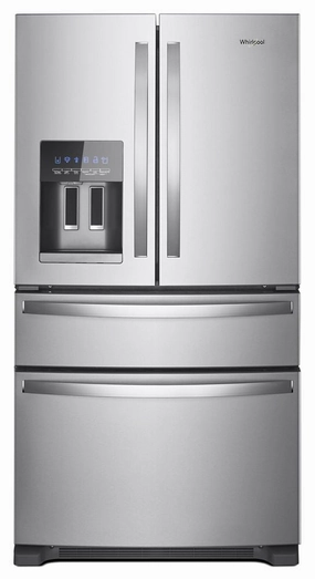 Whirlpool WRX735SDHZ 36-Inch Wide French Door Refrigerator - 25 Cu. Ft. Freestanding Refrigerators freestanding fridge freezer combo