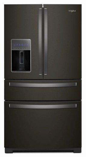 Whirlpool WRX986SIHV 36-Inch Wide 4-Door Refrigerator With Exterior Drawer - 26 Cu. Ft. Freestanding Refrigerators freestanding fridge freezer combo