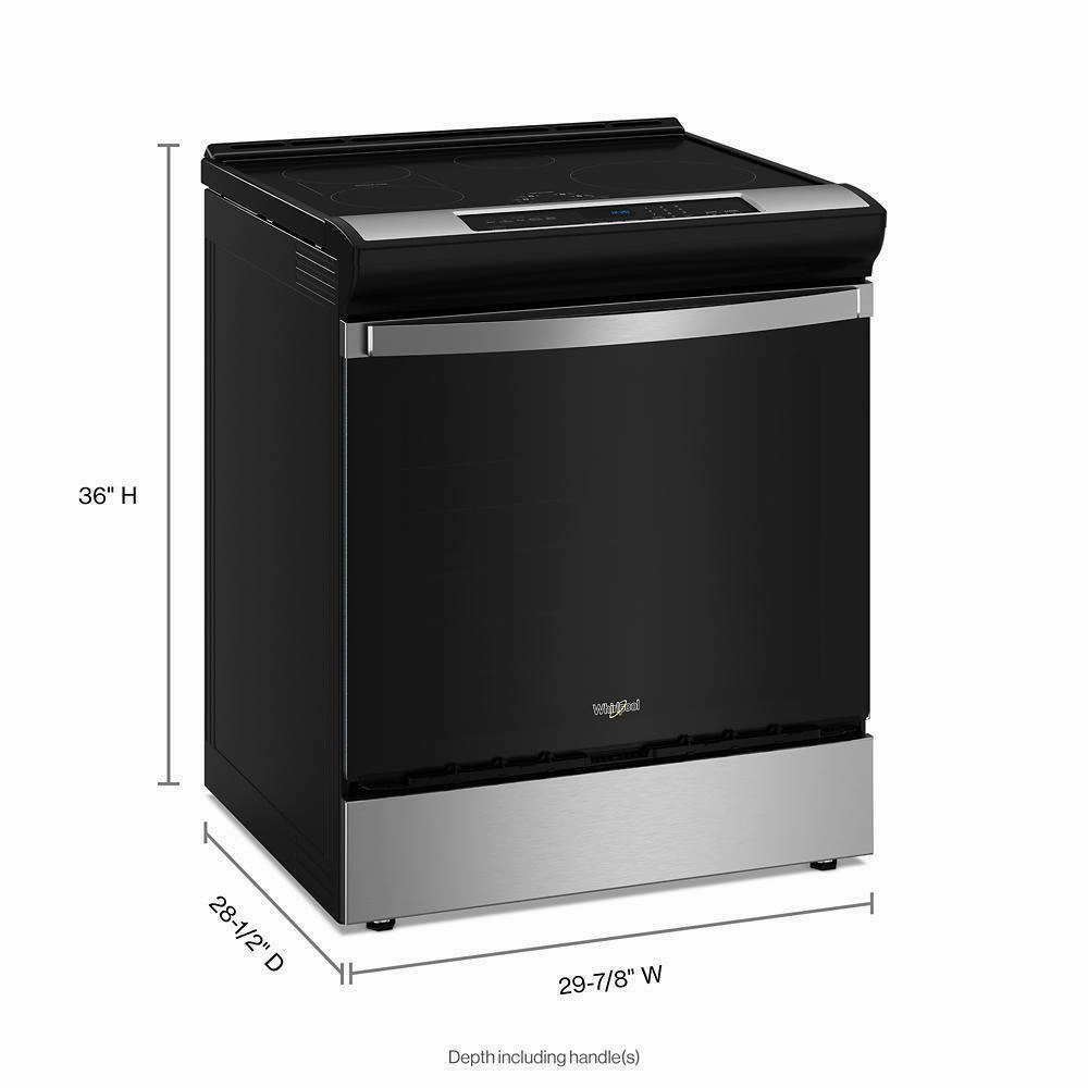 Whirlpool WSIS5030RV 30-Inch Induction Range With No Preheat Air Fry